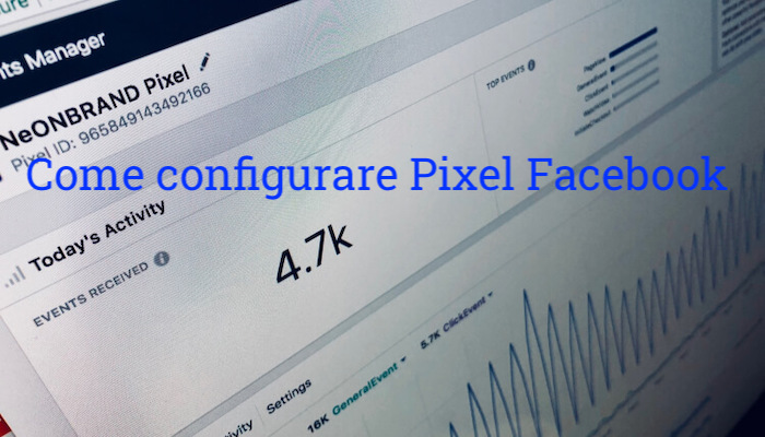 pixel facebook come configurare