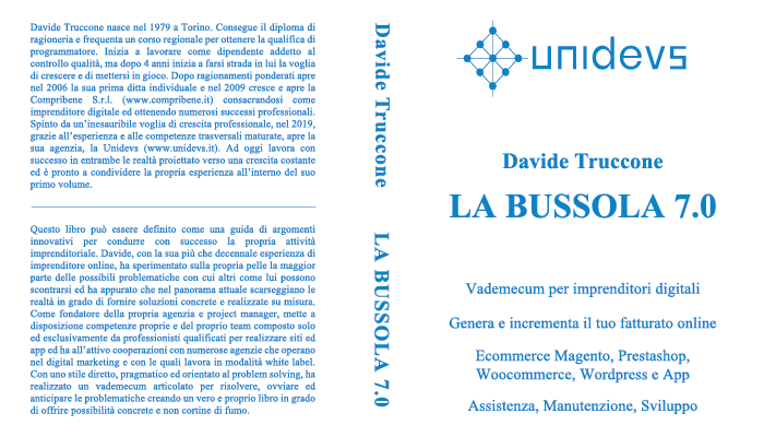 La Bussola 7.0 - Libro Unidevs - Manutenzione Assistenza Sviluppo Ecommerce